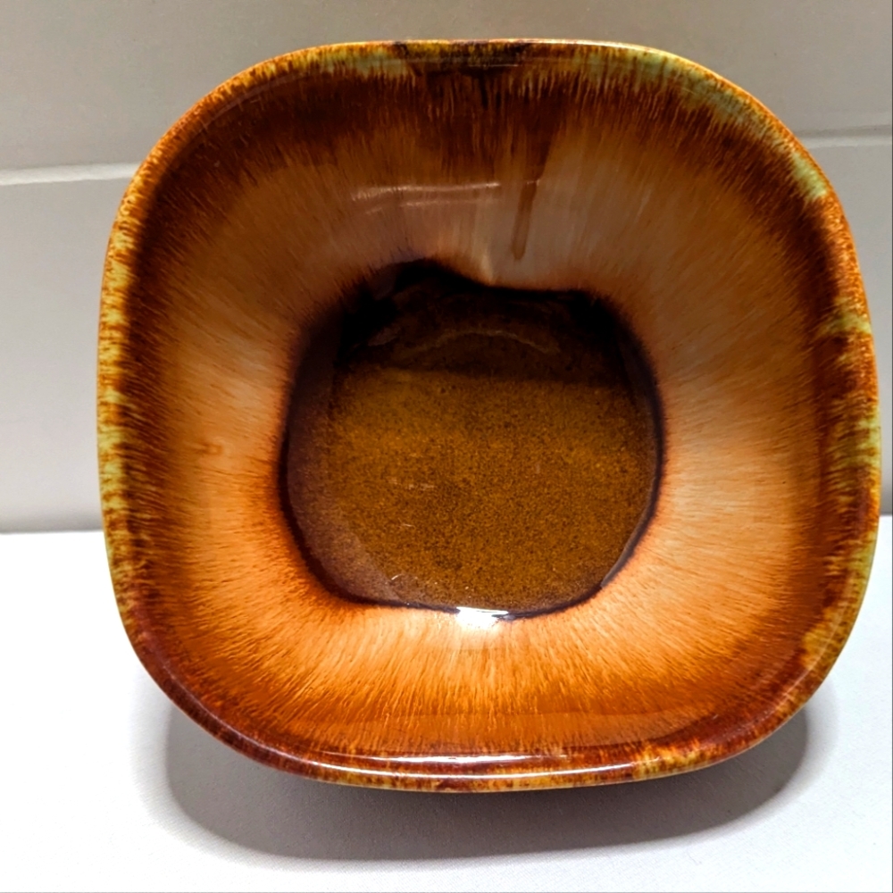 Vintage Dryden Drip Glaze Pottery Bowl #197